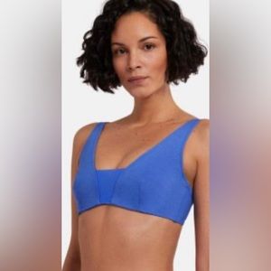 Wilford Juventus beach bra Egyptian blue NWT XS-C